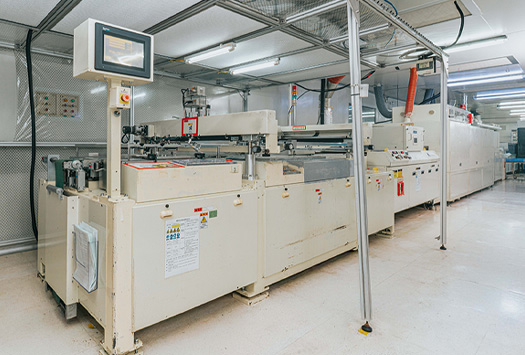 片材生產線 2.抗蝕印刷