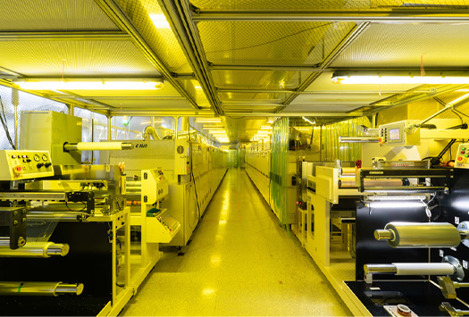 R2R生產線 1.加溫處理